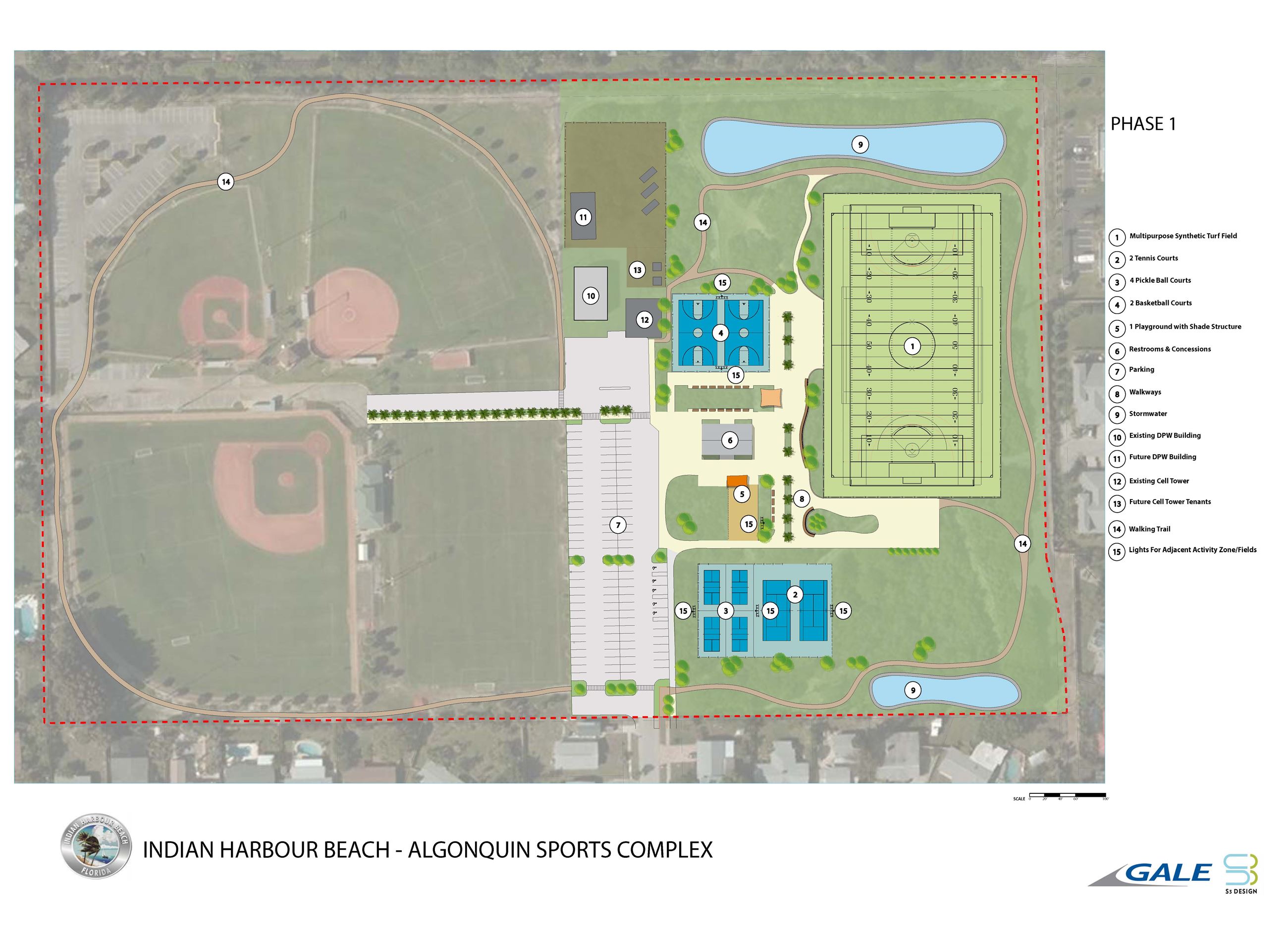 section 2 Phase one site map